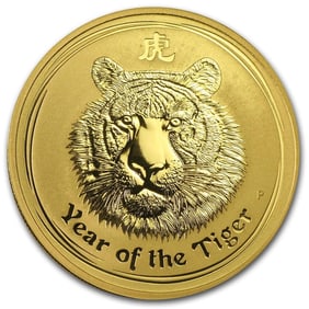 2010 Australia 1 oz Gold Lunar