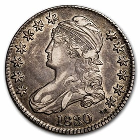 1830 Bust Half Dollar XF (Large