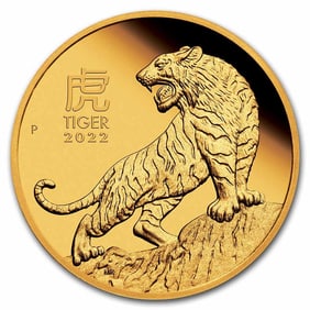 2022 Australia 1/10 oz Gold Lunar