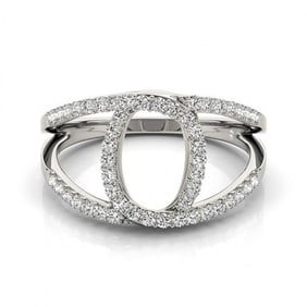 0.65 ctw VS/SI Diamond Fashion Ring 18k White Gold