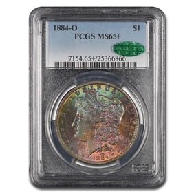 1884-O Morgan Dollar MS-65+ PCGS CAC