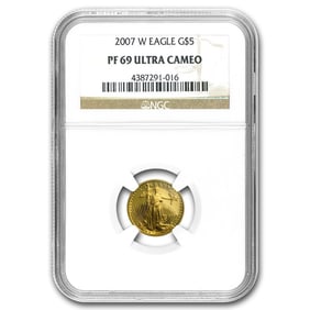 2007-W 1/10 oz Proof American Gold
