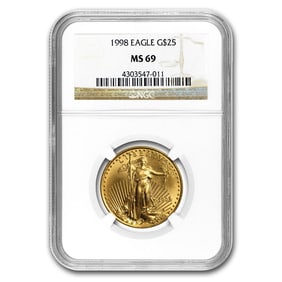 1998 1/2 oz American Gold Eagle