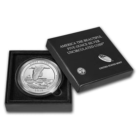 2018-P 5 oz Silver ATB Block