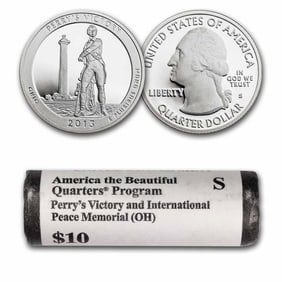 2013-S Quarter ATB Perrys Memorial 40-Coin
