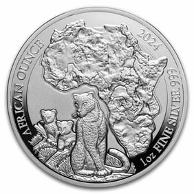 2024 Rwanda 1 oz Silver Proof