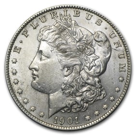 1901-S Morgan Dollar AU