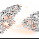2.52 ctw Certified VS/SI Diamond 2pc Wedding Set Halo 14k Rose Gold