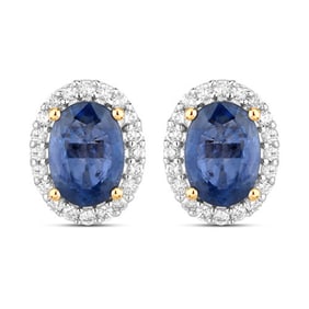 2.16 CT Genuine Blue Sapphire and