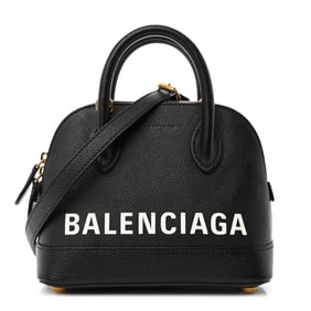 Balenciaga Signature Grained Calfskin XXS Ville