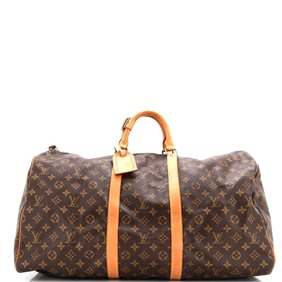 Louis Vuitton Keepall Bag Monogram Canvas