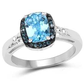 1.97 CT Genuine Baby Swiss Blue