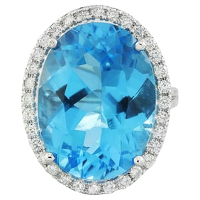 Radiant Blue Sparkle: Swiss Blue Topaz