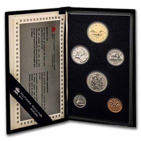 1991 Canada 6-Coin Specimen Set (Box