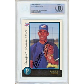 ramon ortiz la angels signed 1998