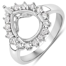 0.48 CT Genuine White Diamond 14K