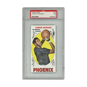 connie hawkins phoenix suns 1969 topps