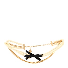 Christian Dior Metal Pearl Satin Le