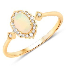 0.32 CT Genuine Ethiopian Opal and