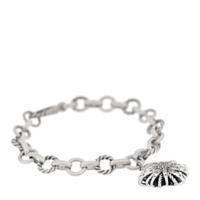 David Yurman Sterling Silver Diamond 20mm