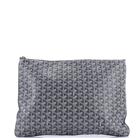 Goyard Senat Zip Pouch Coated Canvas