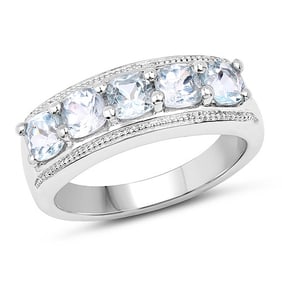 1.80 CT Genuine Blue Topaz