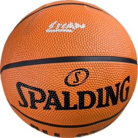 izan almansa signed basketball PSA/DNA autographed