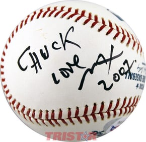 Peter Max Signed Autographed ML Baseball