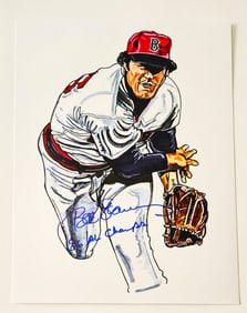 bob stanley boston red sox signed