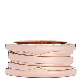 Bulgari 18K Rose Gold B.Zero1 Three-Band