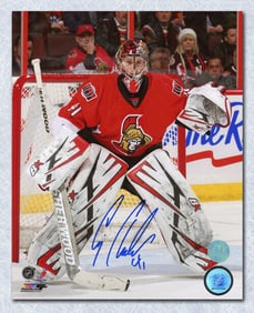 Craig Anderson Ottawa Senators Autographed Hockey