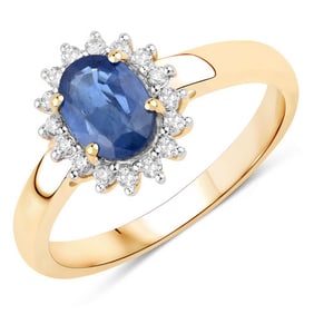 1.11 CT Genuine Blue Sapphire and
