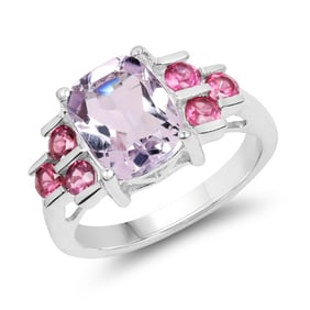 3.18 CT Genuine Pink Amethyst and