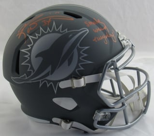 ricky williams signed riddell full size