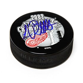 Luc Robitaille Detroit Red Wings Autographed