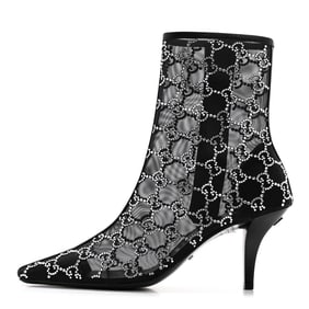 Gucci Tela Retino Kid Scamosciato Crystal