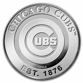 MLB Chicago Cubs 1 oz Silver