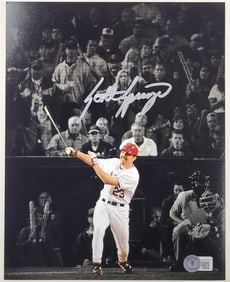 scott spiezio signed world series game