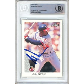 chili davis los angeles angels signed