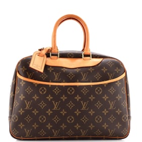 Louis Vuitton Deauville Handbag Monogram Canvas