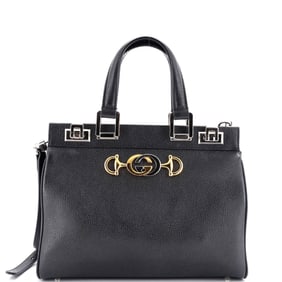 Gucci Zumi Top Handle Bag Leather