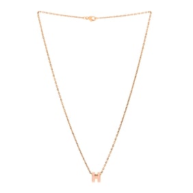 Hermes Lacquered Rose Gold Mini Pop