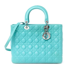 Christian Dior Lambskin Cannage Large Lady