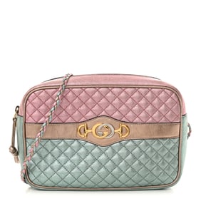 Gucci Laminated Nappa Trapuntata Small Zumi