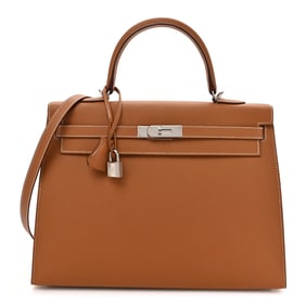 Hermes Epsom Kelly Sellier 35 Gold