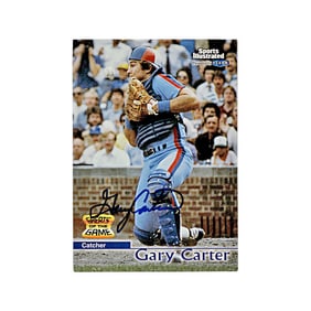 1999 fleer sports illustrated gary carter