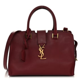 Saint Laurent Calfskin Monogram Baby Downtown