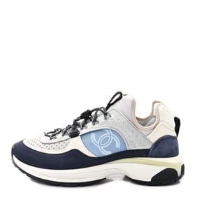 Chanel Fabric Suede Calfskin Mesh Womens