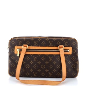 Louis Vuitton Cite Handbag Monogram Canvas