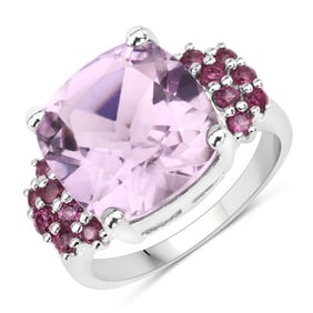 5.90 CT Genuine Pink Amethyst and